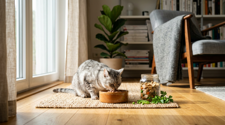 Wohnungskatze Futter getreidefrei – Kalorien &